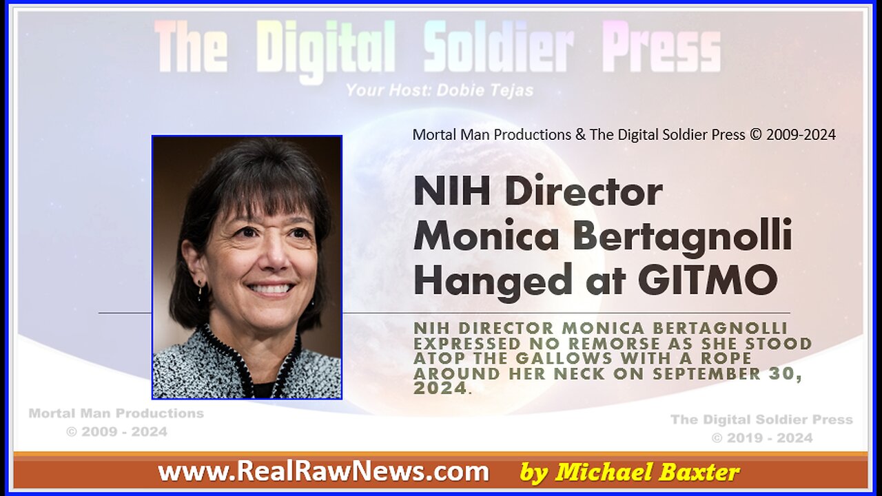 NIH Director Monica Bertagnolli Hanged at GITMO