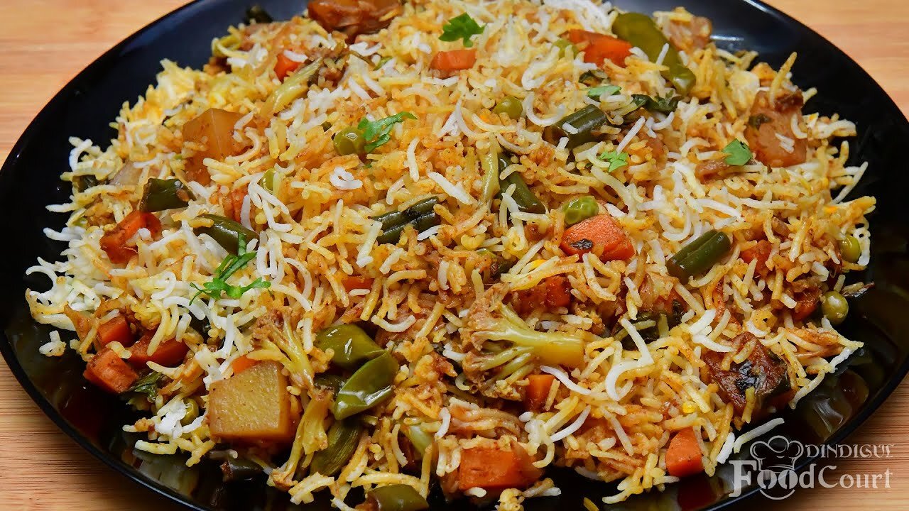 veg biryani recipi,resturant style veg pulao