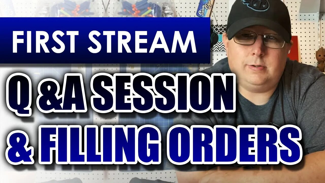 First Stream Q &A - Filling Customer Orders - Tumblers, Coffee Mugs, Bleached Shirts