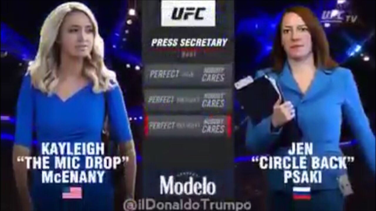 BREAKING : Kayleigh 'Mic Drop' McEnany vs Jen 'Circle Back' PSAKI !!!! TNTV