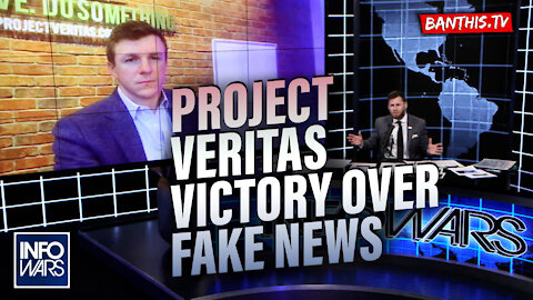 ⁣James O’Keefe Announces Huge Victory For Project Veritas in Fight Against Fake News