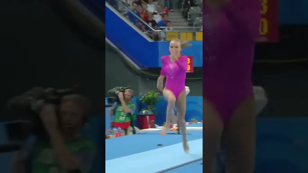 Nastia Liukin Vault - 2008 Beijing Olympics All Around #shorts