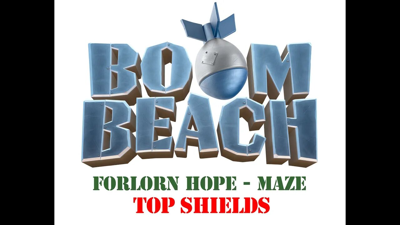 Boom Beach - Operation Forlorn Hope - Maze - Shields