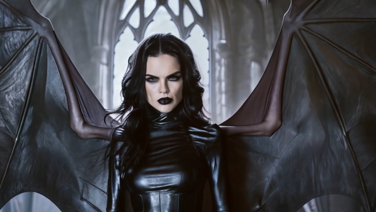 Queen of the Night - 100% AI made Song and Video - Inspired by Liliac