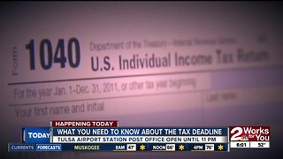 It's Tax Day! Tulsa Post Office stays open late