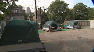 A safe space outdoors for the homeless