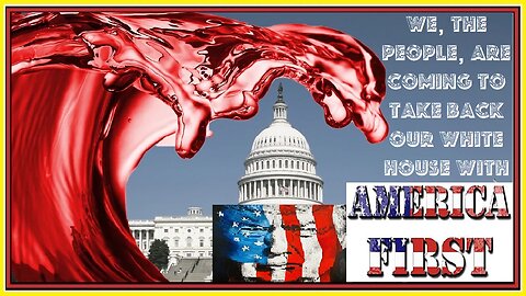 WE, THE PEOPLE, ARE COMING TO TAKE BACK OUR WHITE HOUSE WITH AMERICA FIRST MAGA USA