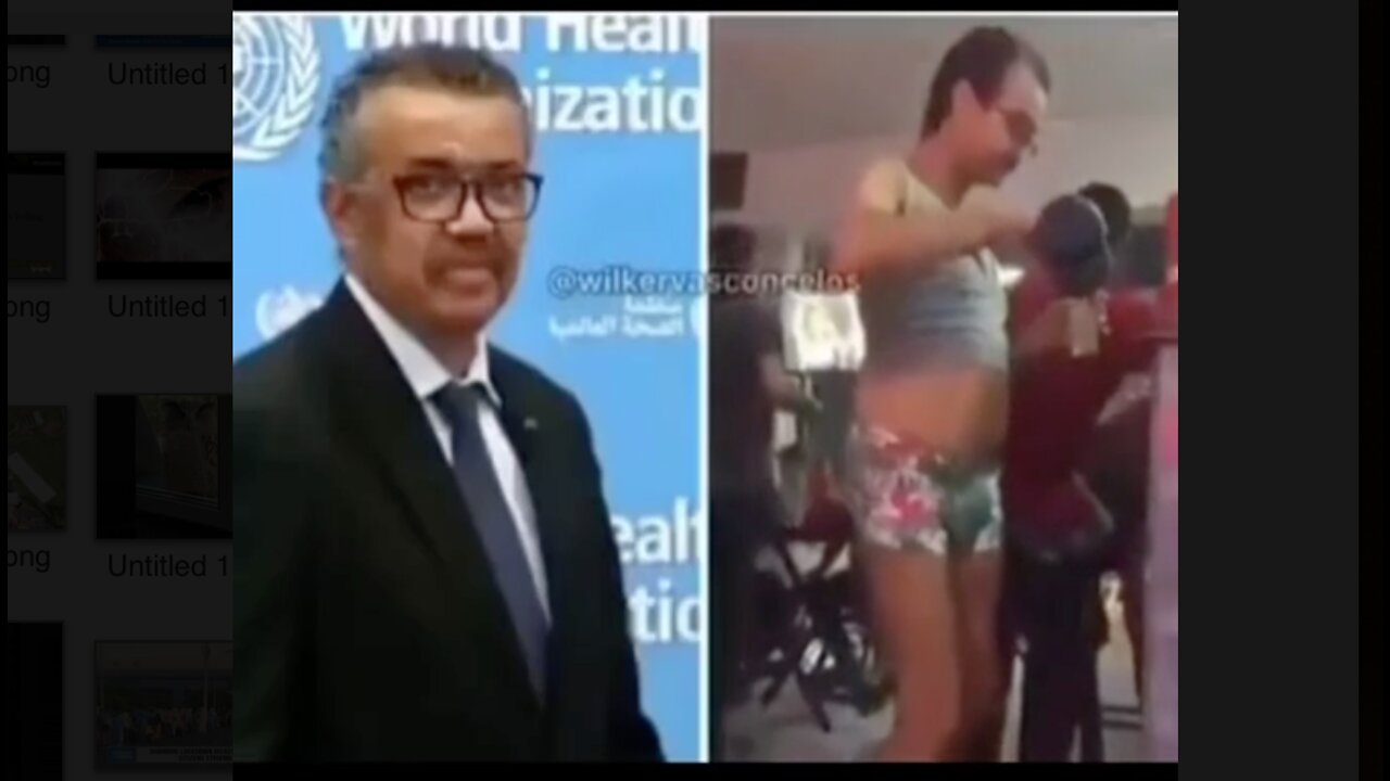 Meet Tedros .... The Head of The Who