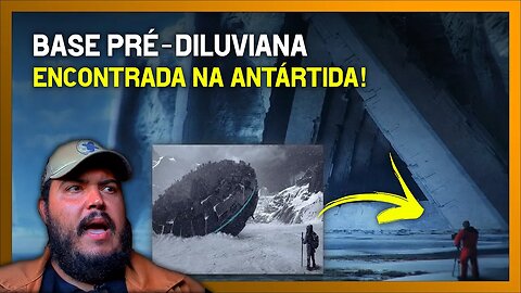 Base pré diluviana na Antártida - Criação de anjos ou alienígenas? O que sabemos