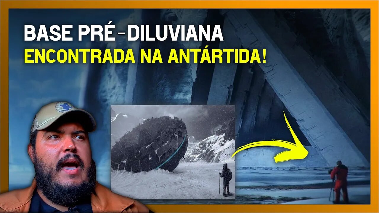 Base pré diluviana na Antártida - Criação de anjos ou alienígenas? O que sabemos