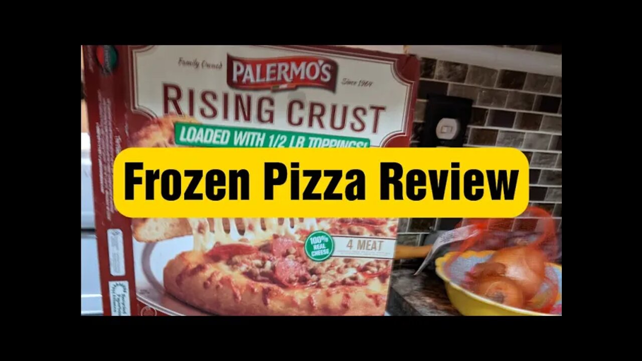 FROZEN PIZZA REVIEW: Palermo's Rising Crust 4 Meat Pizza