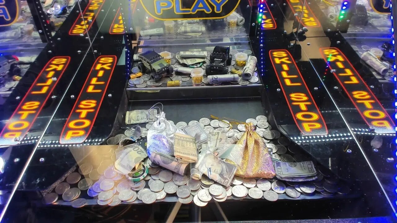 ⚡Power Back On Lets Win Some MONEY! Livestream.. 3 Cups with Real Gold In the Coin Pusher