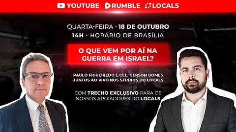 Cel. Gerson Gomes & Paulo Figueiredo 3 - AO VIVO dos Studios do Locals em Miami