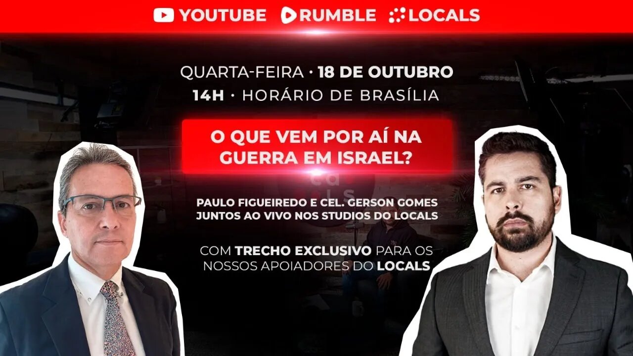 Cel. Gerson Gomes & Paulo Figueiredo 3 - AO VIVO dos Studios do Locals em Miami