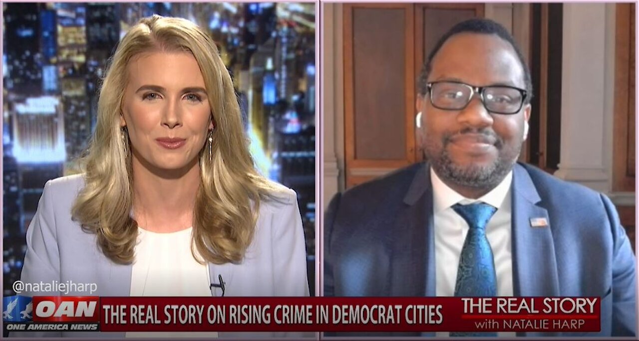 The Real Story - OAN Crime in Dem Cities with Autry Pruitt