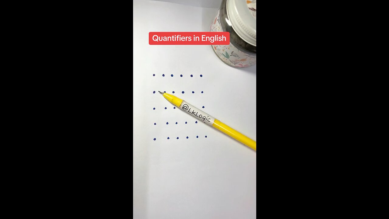 Quantifier in English