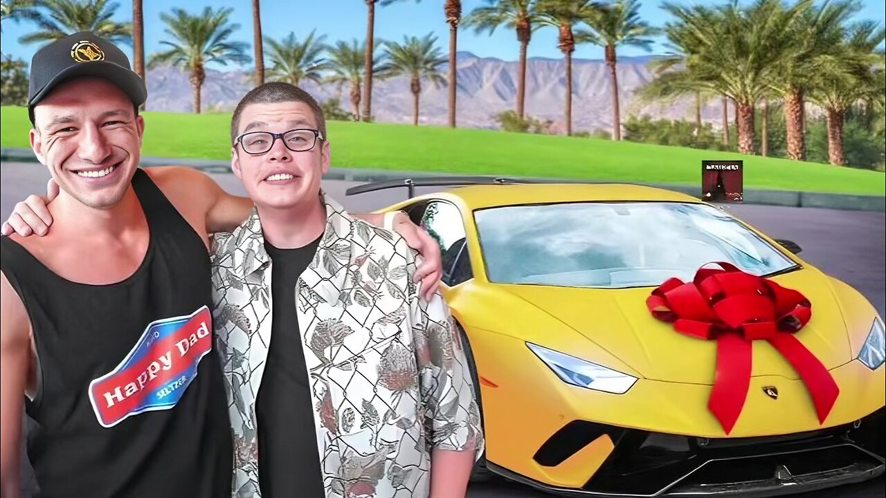 SteveWillDoIt Surprises Sketch with a LAMBORGHINI!