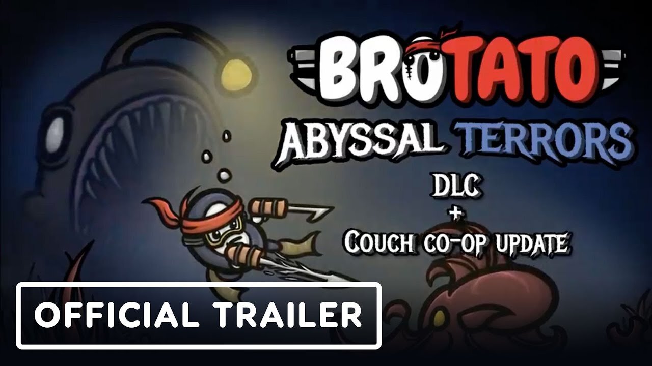 Brotato: Abyssal Terrors DLC & Local Co-op Update Announcement Trailer | III-Initiative Showcase