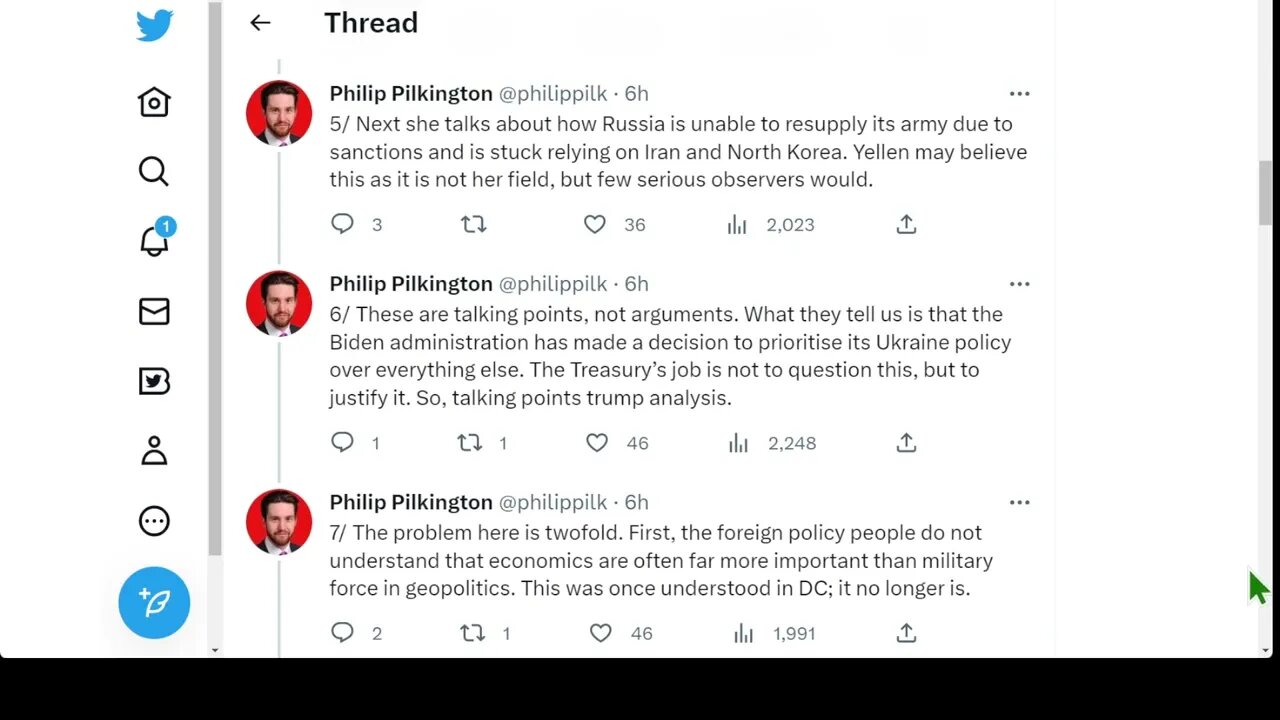 [CNN 採訪] 扎卡里亞問耶倫，對俄羅斯的製裁是否真的有效。 聽聽她的回應 2/2