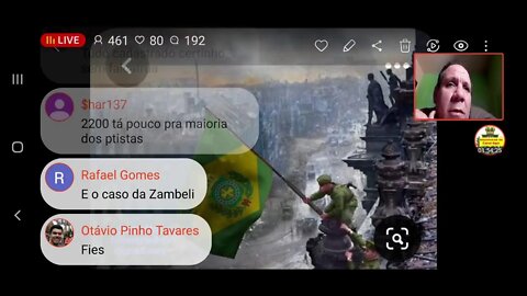 Ao vivo : Hoje de varrer o PT e eleger o capitão