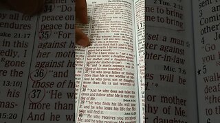 Jesus gave instructions to his Disciples! Matthew Chapter 10!
