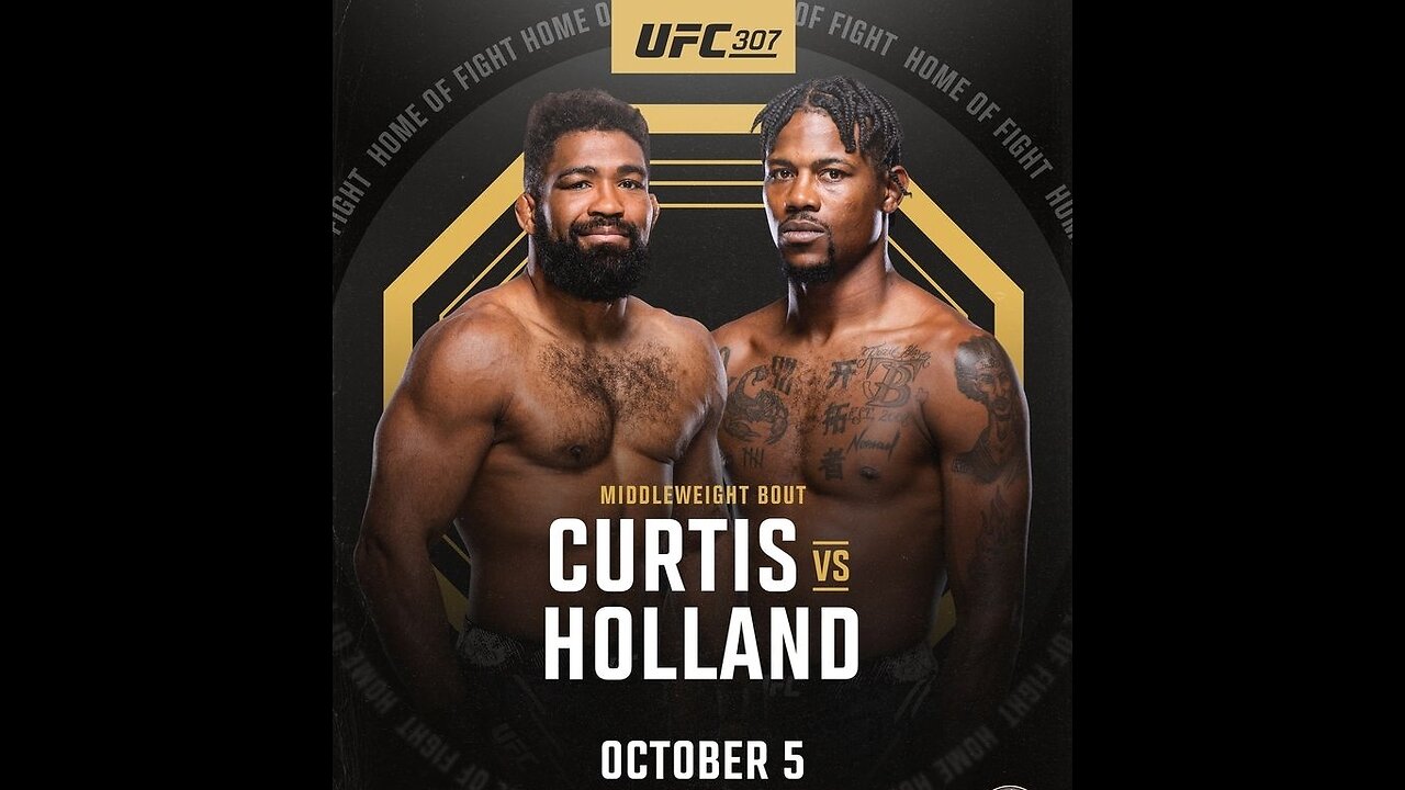 Kevin Holland vs Chris Curtis announced for UFC307 on October 5th!!