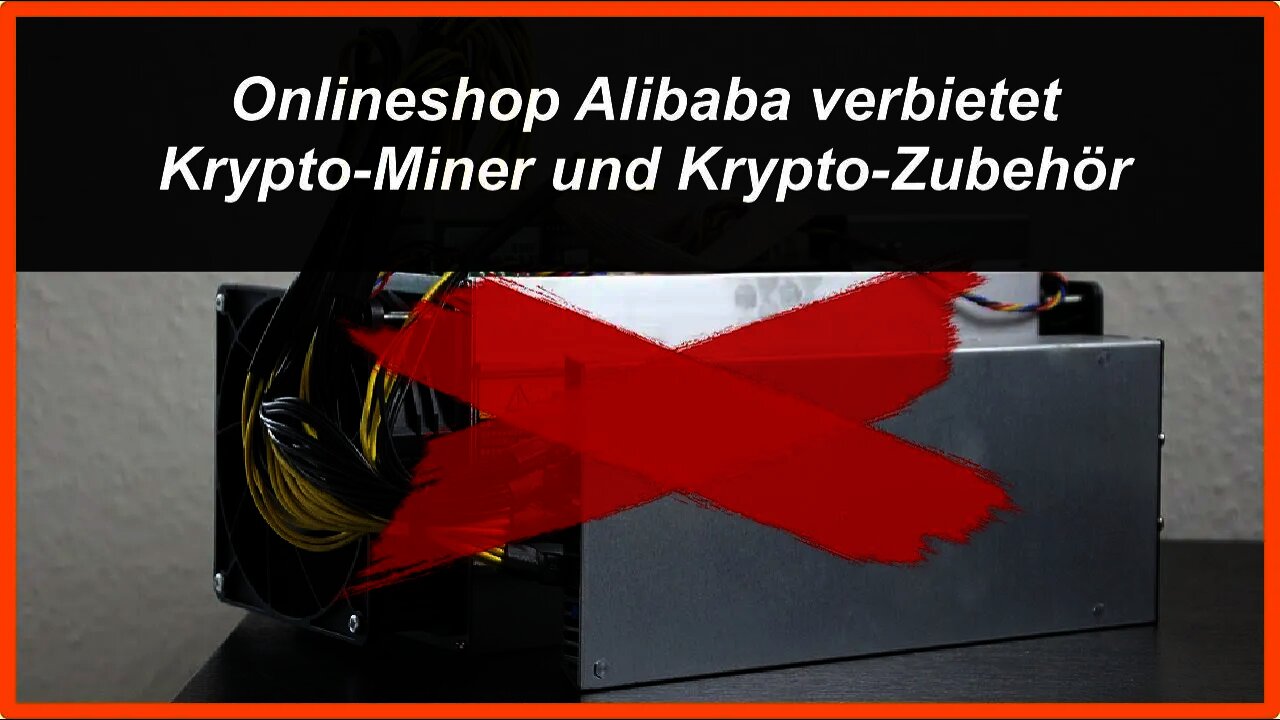 Alibaba verbietet Verkauf von Krypto-Miner und Zubehör