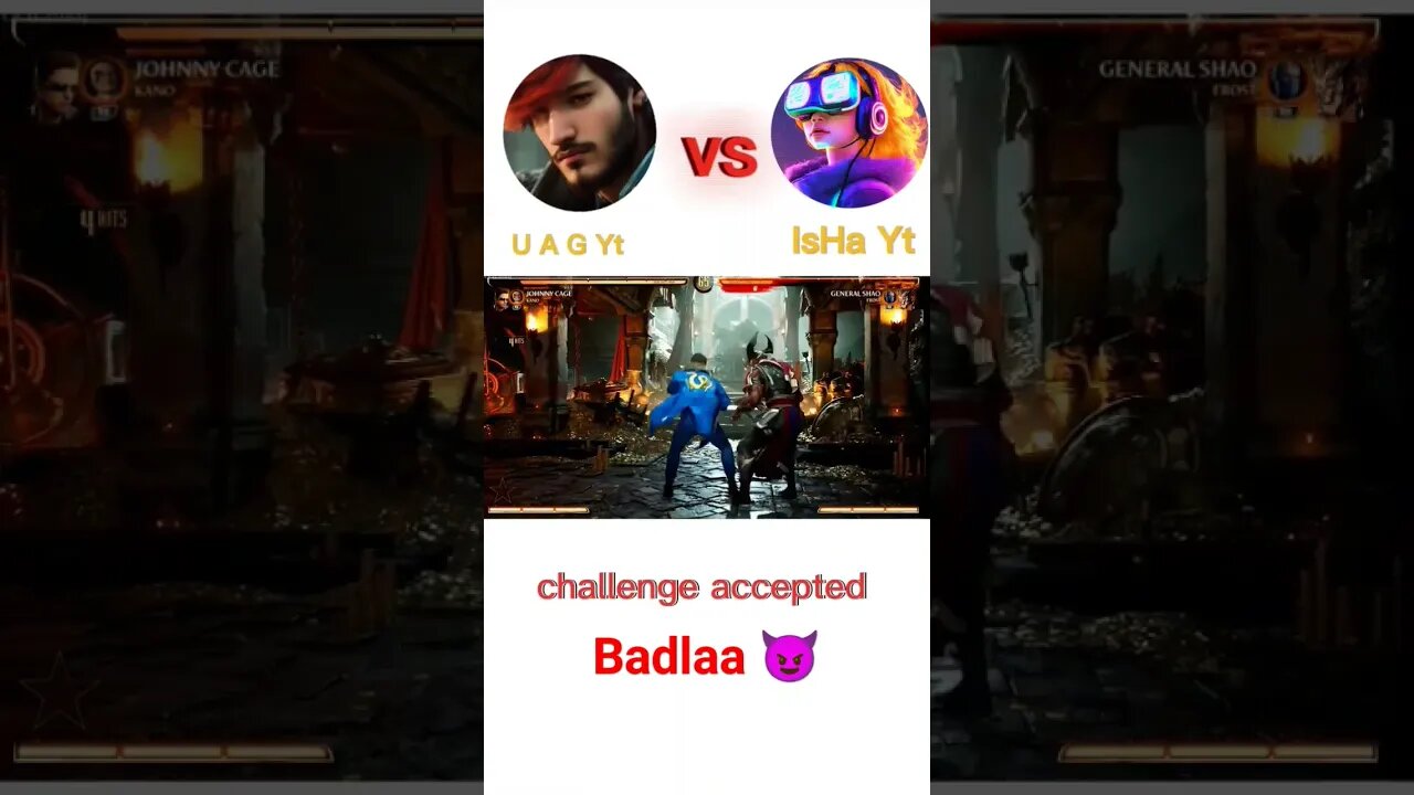 good player but I am a great Player #MortalKombatChallenge #MK1Challenge #GamingChallenge #fighting