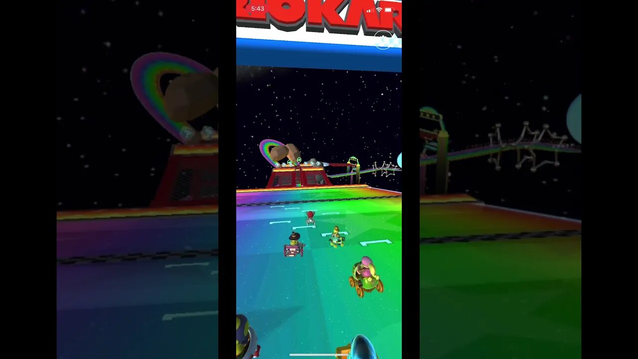 Mario Kart Tour - Cups All Cleared Animation (Space Tour Ending Cutscene)