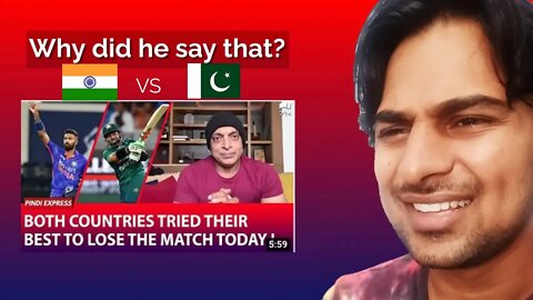 Reacting to India vs Pakistan Match reaction of Shoaib Akhtar | jaswantboo #indvspak #dubai #cricket