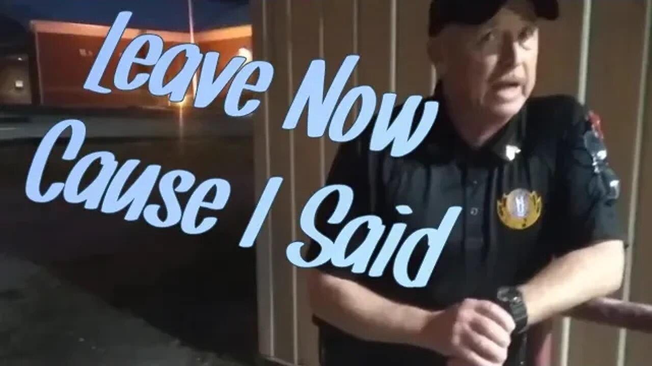 Guard demands man leave street and fails cop educates guards 1st amendment audit fail