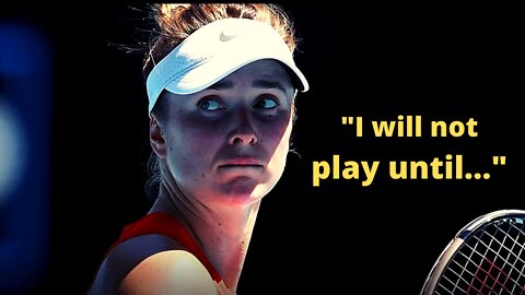 Ukraine’s Elena Svitolina Boycotts Tennis Match against Russian Players