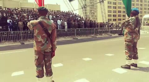 SOUTH AFRICA - Cape Town - Armed Forces Day in Cape Town (Video) (6Q2)