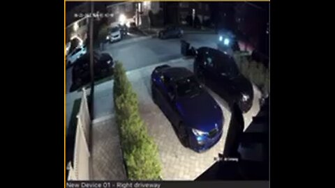 Thieves trying to take my range rover full video