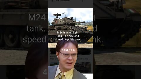 Rate this tank - M24