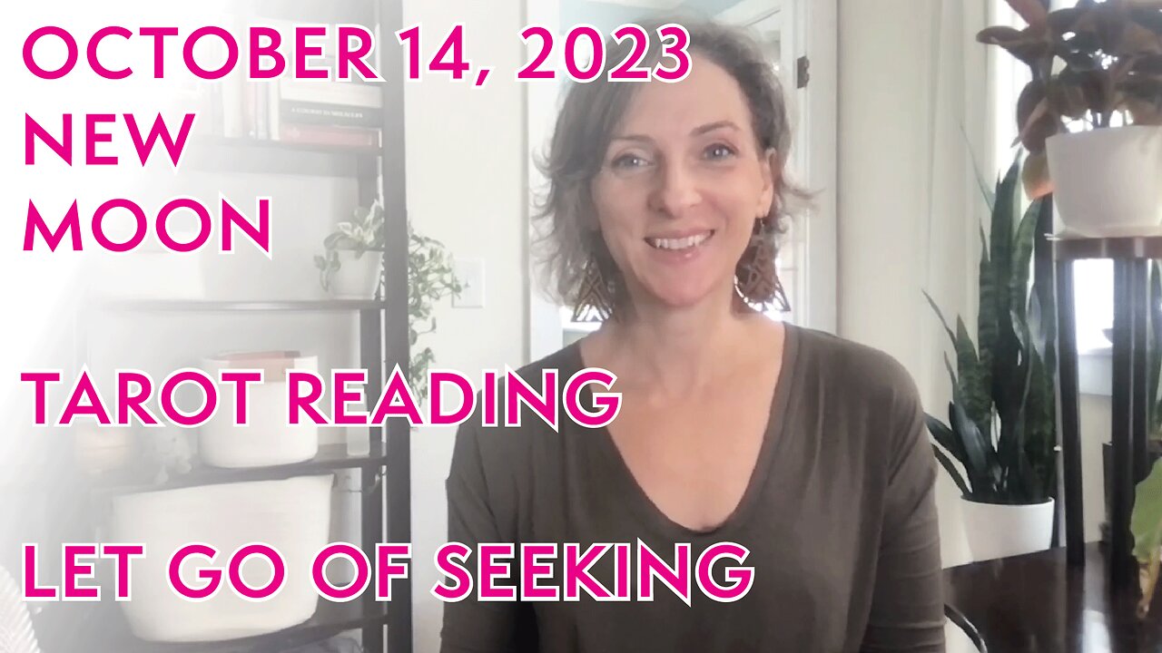 October 14, 2023 NEW MOON Tarot Reading