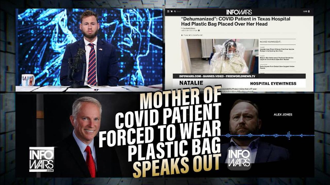 Mother of COVID Patient Forced to Wear Bag on Her Head Joins Dr. Bartlett on Infowars to Speak Out