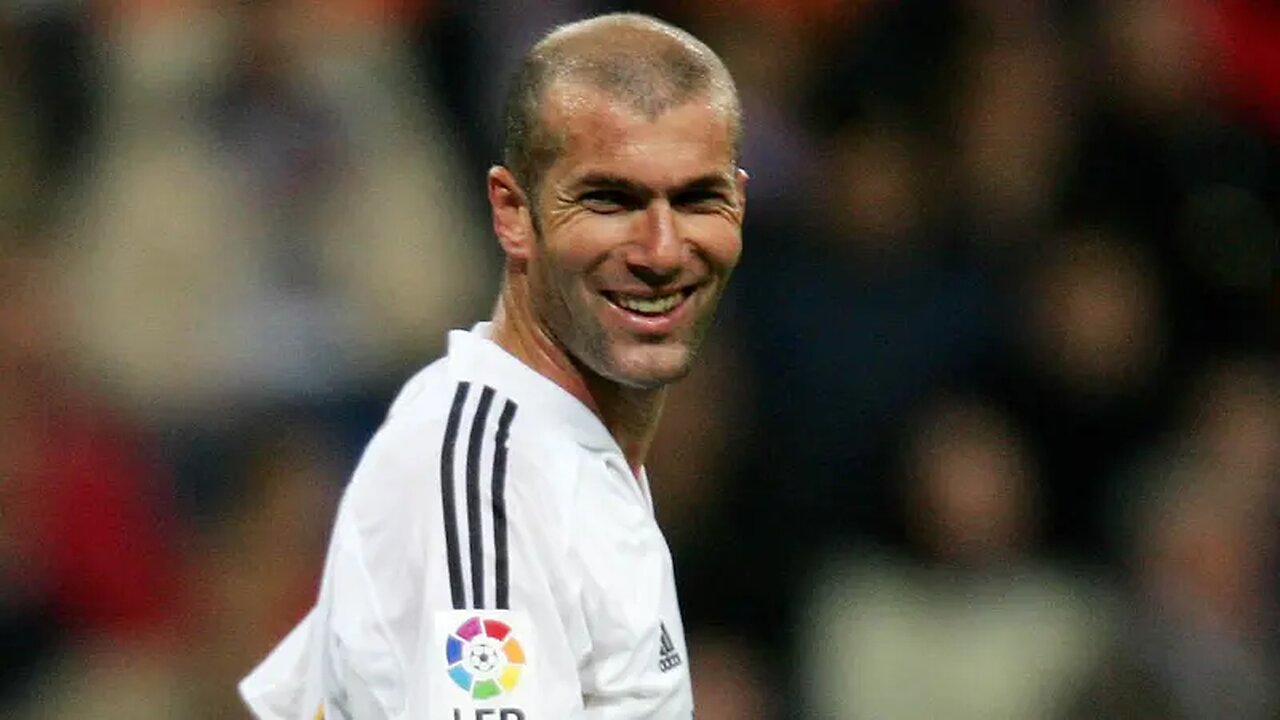 Zinedine Zidane stood out as the epitome of elegance on the field