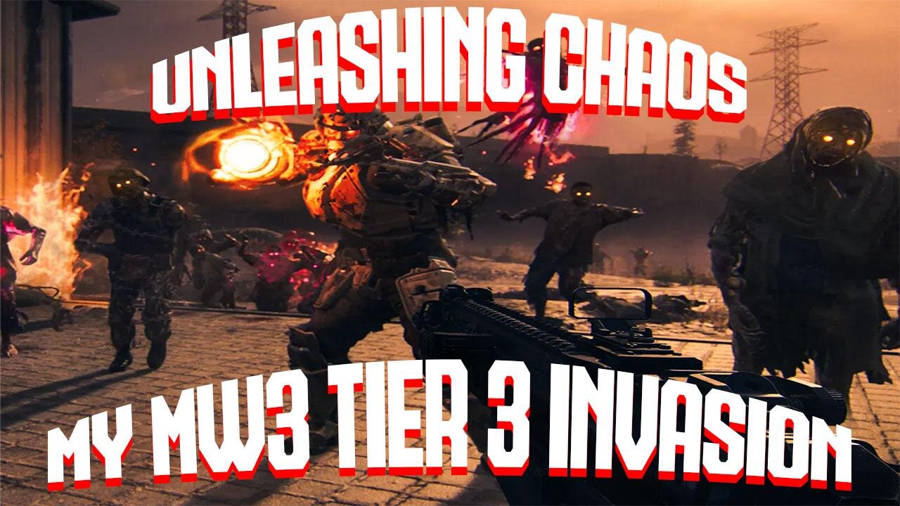 Unleashing Chaos: MY MW3 TIER 3 Zombies Invasion!