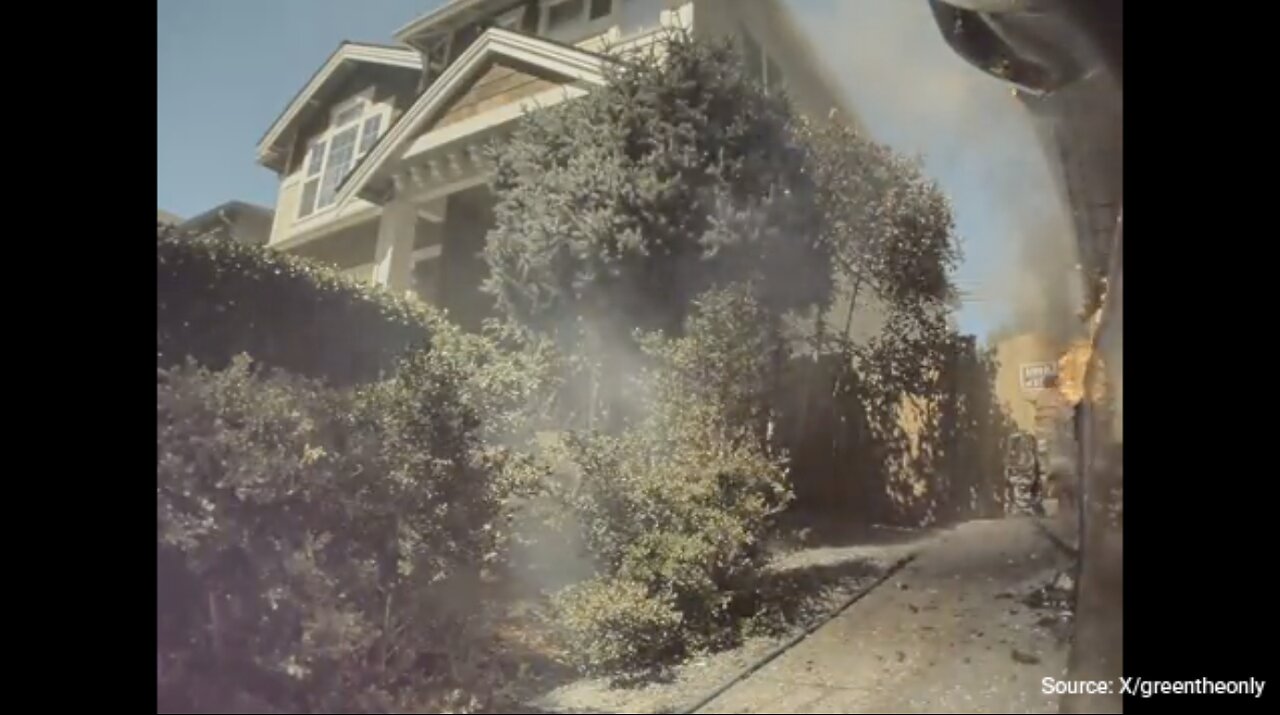 WATCH: Teslas EXPLODE in Driveway During House Fire