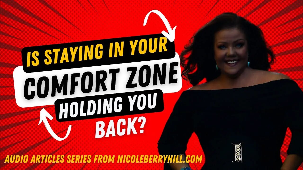 Is Staying In Your Comfort Zone Holding You Back?