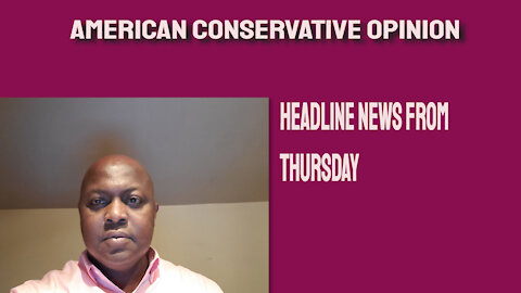 Headline news of Thursday