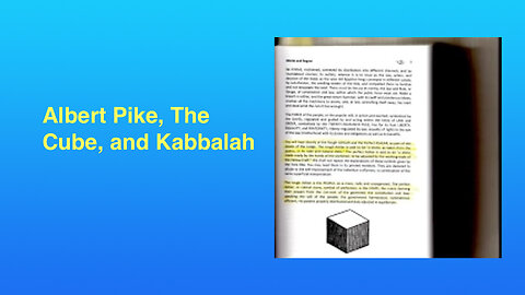 Albert Pike, The Cube, and Kabbalah