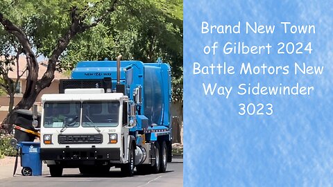 Brand New Town of Gilbert 2024 Battle Motors New Way Sidewinder 3023
