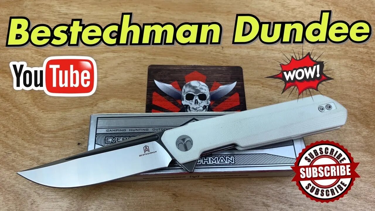 Bestechman Dundee ! It’s a new line of budget knives from Bestech !