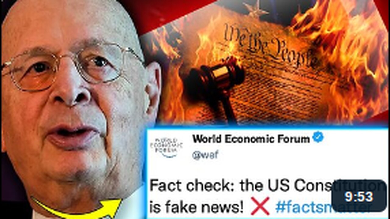 WEF Tells Americans 'Your God Given Rights Are a Fiction - You Will Be Happier as Slaves'