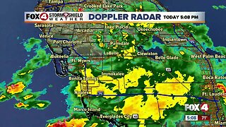 Showers and storms Monday afternoon in Southwest Florida