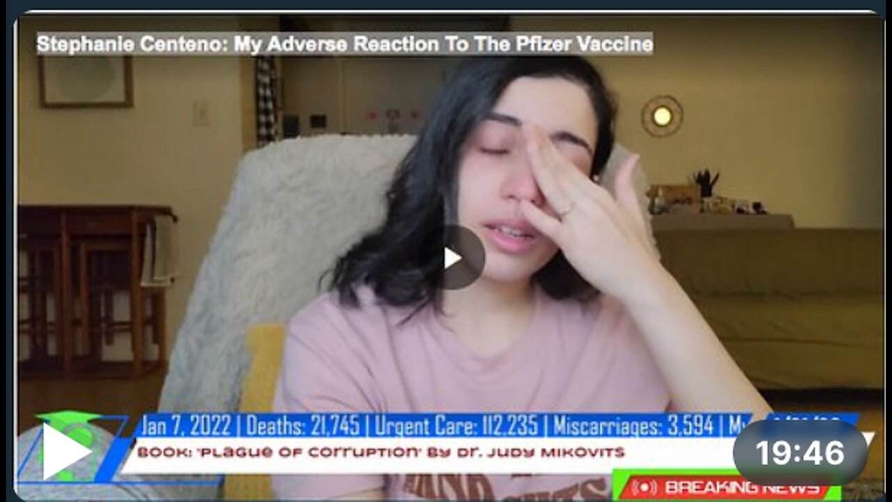 Stephanie Centeno: My Adverse Reaction To The Pfizer Vaccine