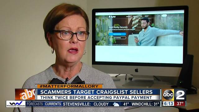 Scammers use PayPal's trusted reputation to trick Craigslist sellers