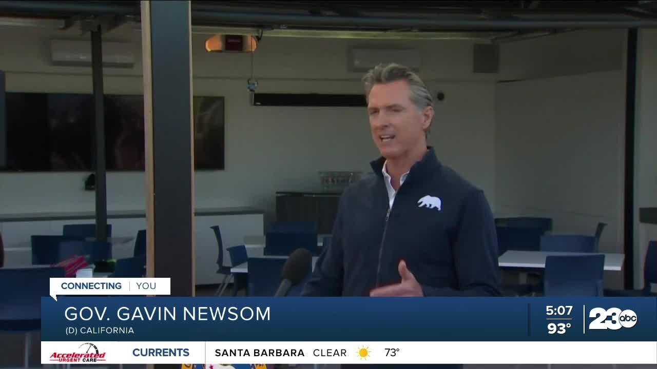 Governor Newsom talks homelessness